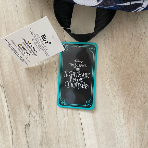 Disney Nightmare before Christmas mini backpack. NWT - Picture 7 of 11